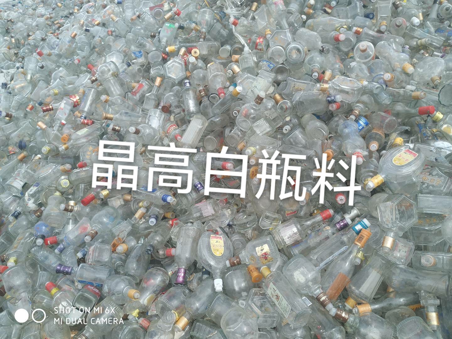 江都区晶高白瓶料回收